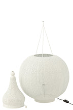 J-Line lamp Aladin - metaal - wit - large