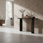 Bullnose consoletafel zwart