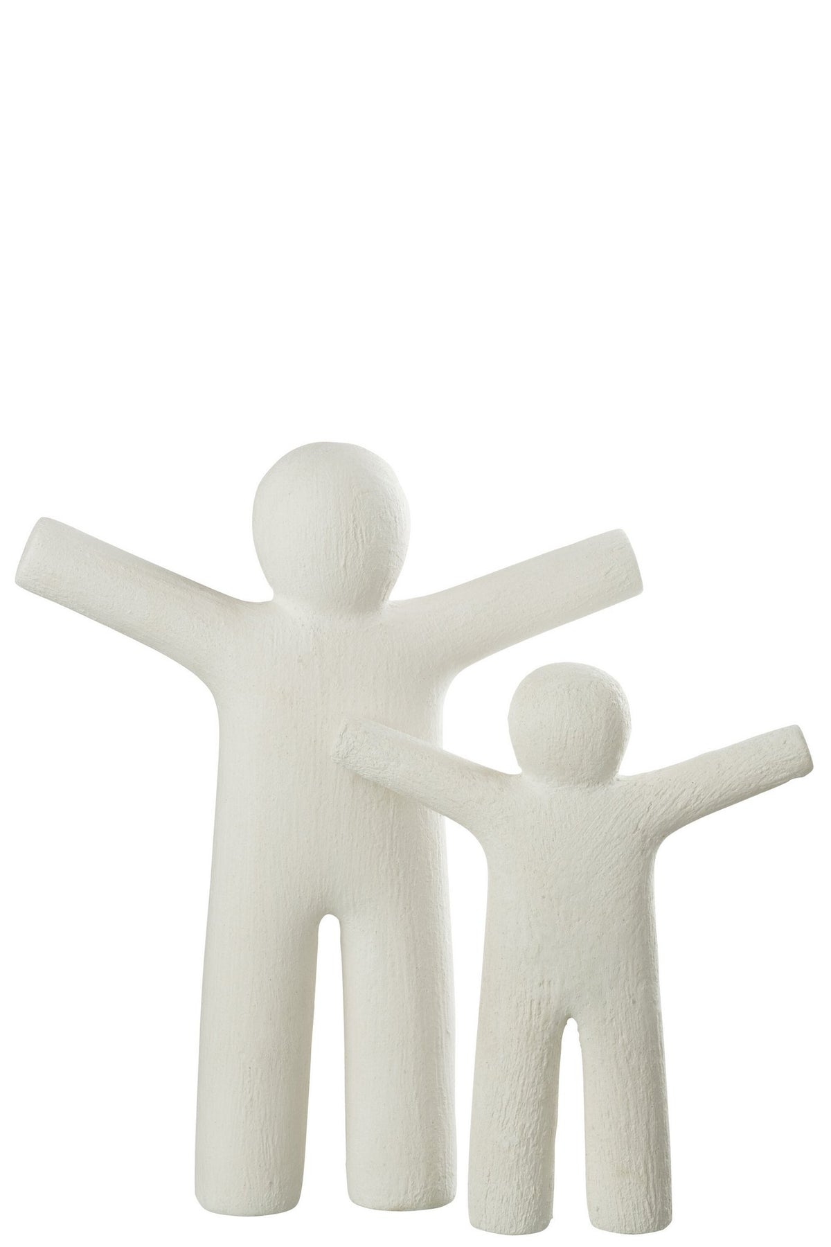 J-Line figuur P'tit Maurice - polyresin - wit - large