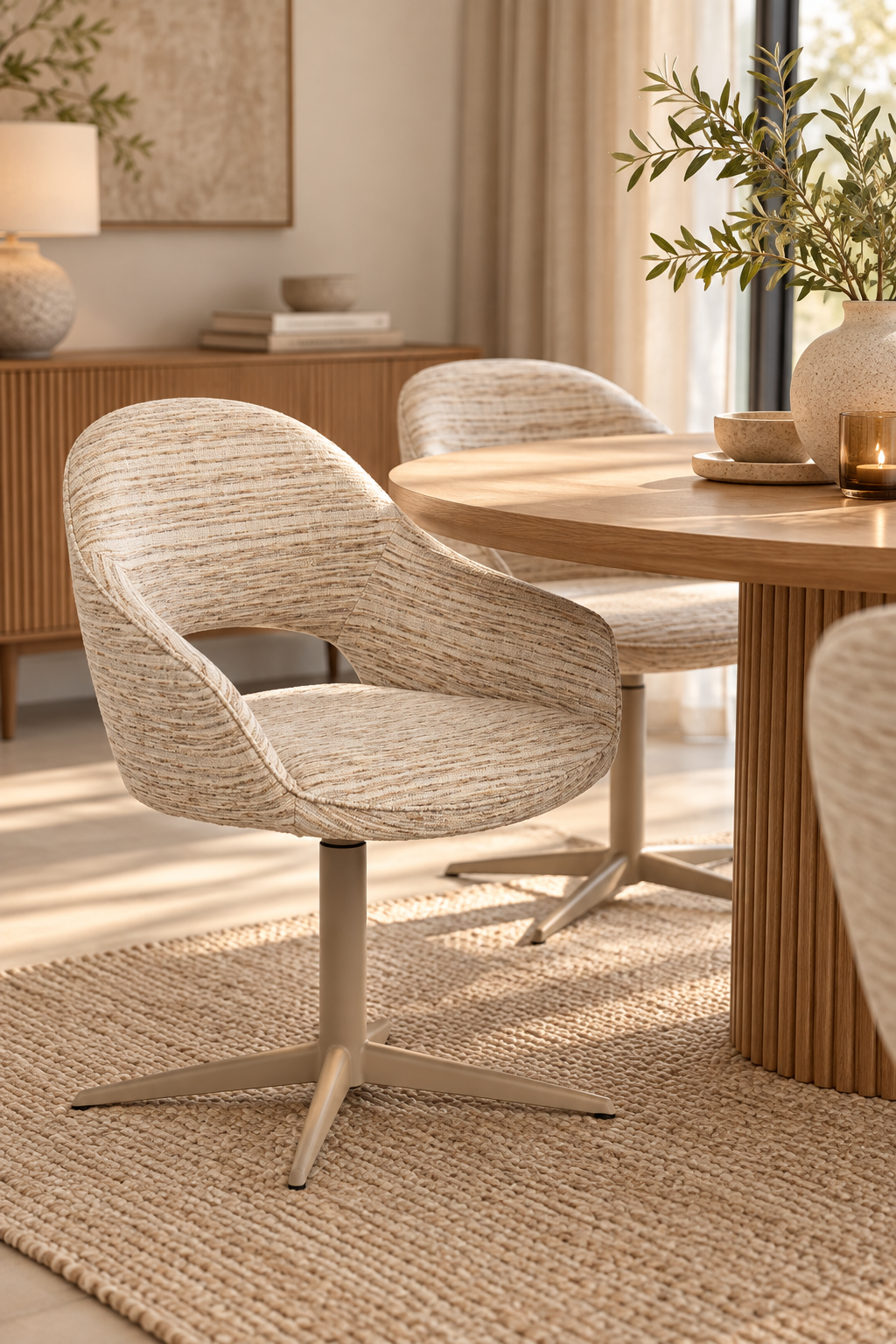 Eetkamerstoel Cleo - Beige
