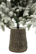J-Line kerstboom + sneeuw 3000 LED - kunststof - wit