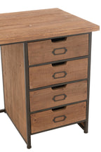 J-Line bureau Moa - hout - naturel