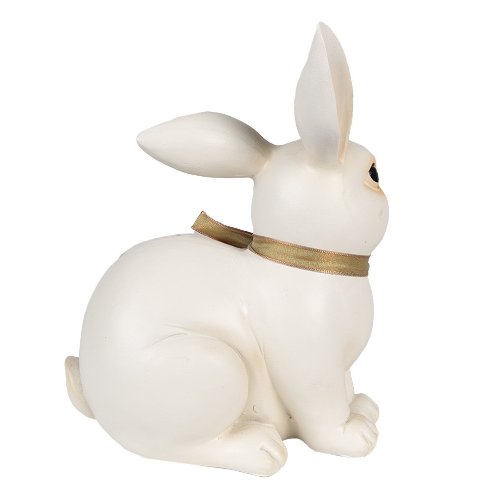 Beeld Konijn 20 cm Beige Polyresin Paasdecoratie