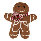 Sierkussen Gingerbread man 35x5x44 cm Bruin Polyester