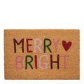 Deurmat beige merry bright l60xb40