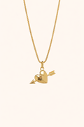Brandende harten Ketting