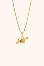 Brandende harten Ketting