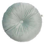 Dutch Decor Olly - Kussen Ø38 cm - Rond fluweel - Jadeiet - Groen