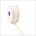 Katoen lint - With Love – ivoor - 15mm x 20 meter