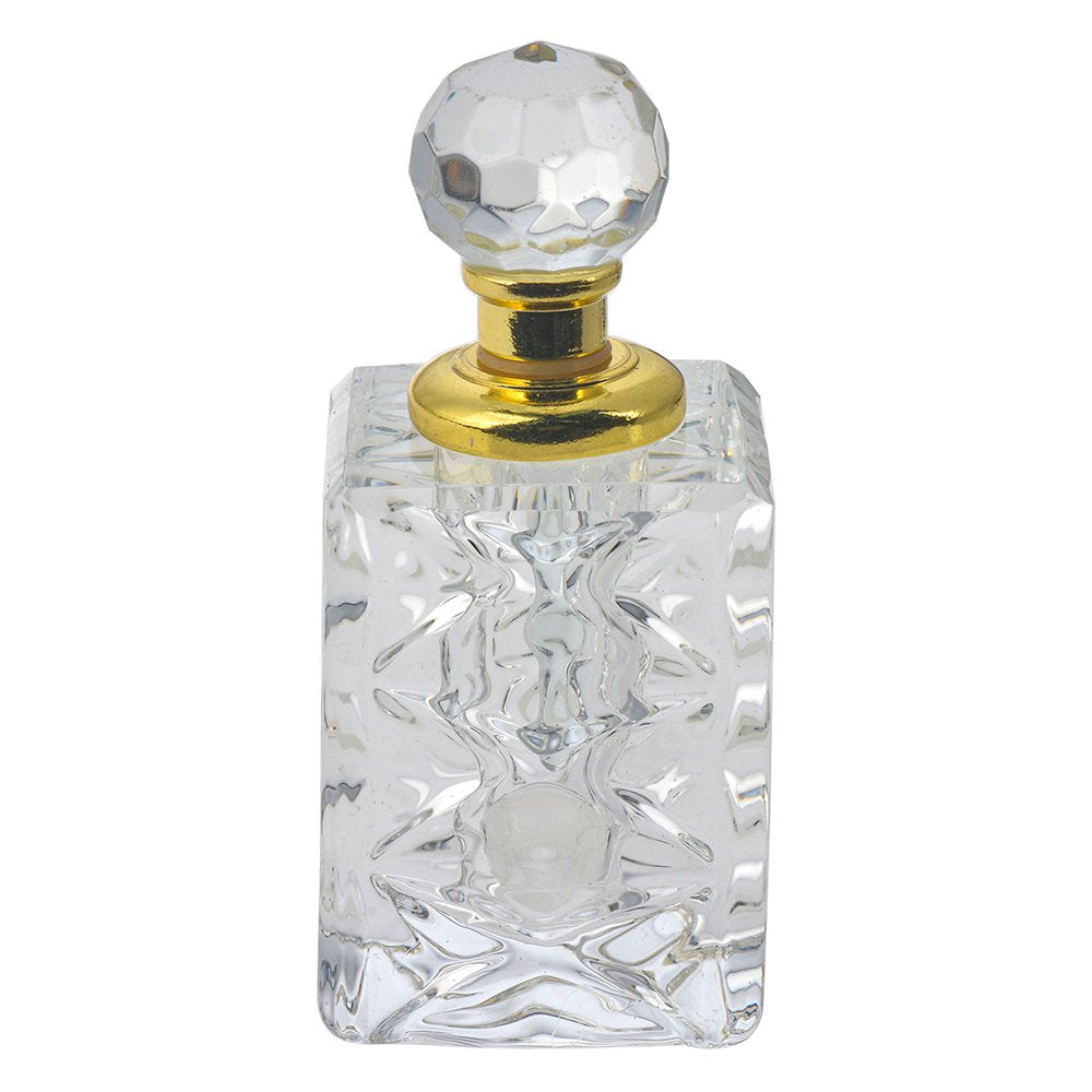 Parfum Flesje 3x3x7 cm Glas Decoratie Flesje