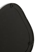 J-Line spiegel Extrema - ijzer/glas - zwart - small - 41 x 29 cm