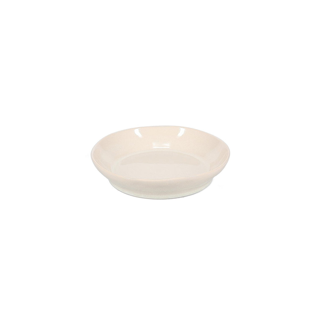 Schaal 21,5xH4,5cm beige Rocca