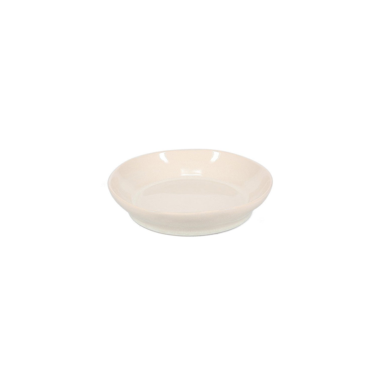Schaal 21,5xH4,5cm beige Rocca