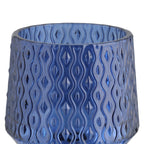 Windlicht Bezamby Blauw 14x14cm
