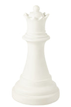 J-Line decoratie Schaakstuk Koningin - polyresin - wit