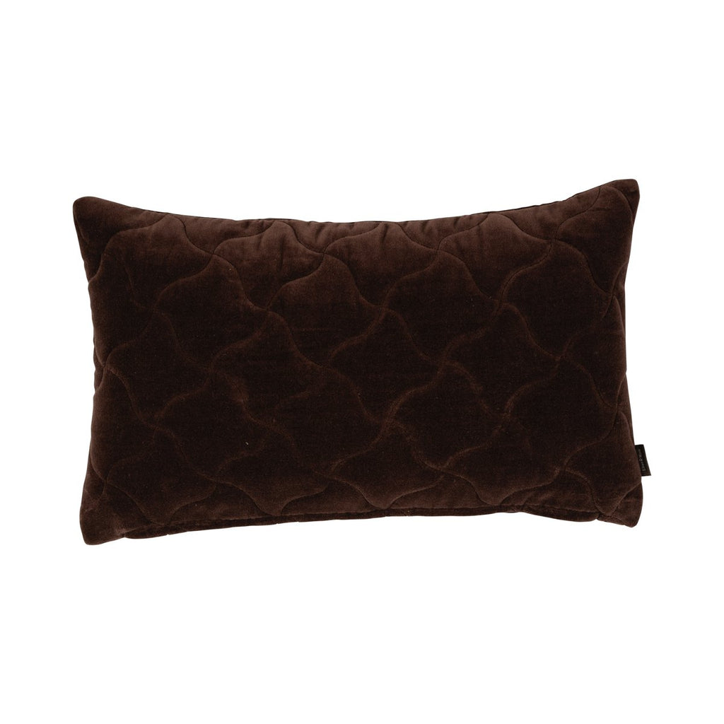 Dayna Velvet kussen bruin 30x50cm
