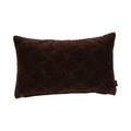 Dayna Velvet kussen bruin 30x50cm