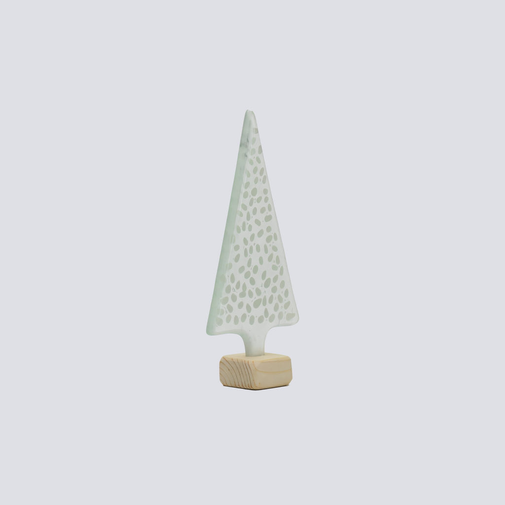 Kerstboom Klein 6x12,5 Witte Sneeuw
