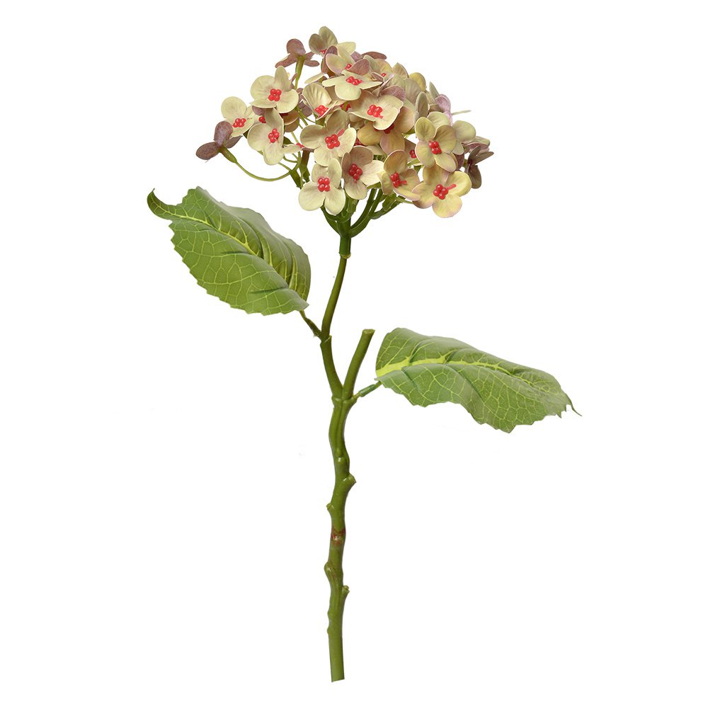 Kunstbloem 37 cm Geel Kunststof