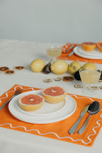 Maude Placemat met golfrand