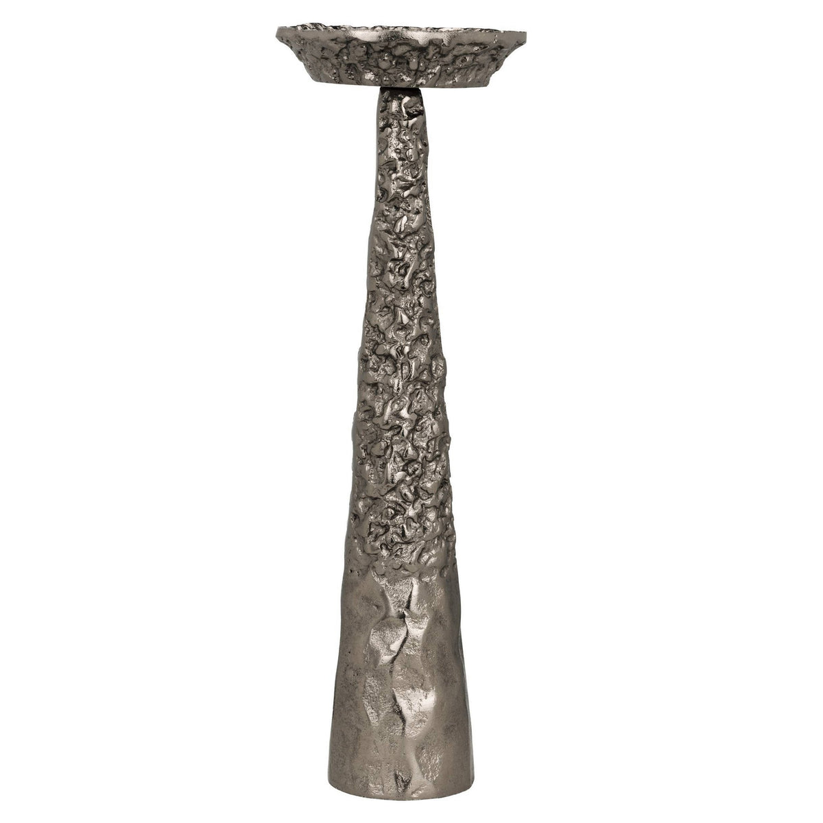 Candlestick Butuan Nikkel 13x40 cm