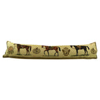 Gobelin tochtkussen paard zadel 20x90cm