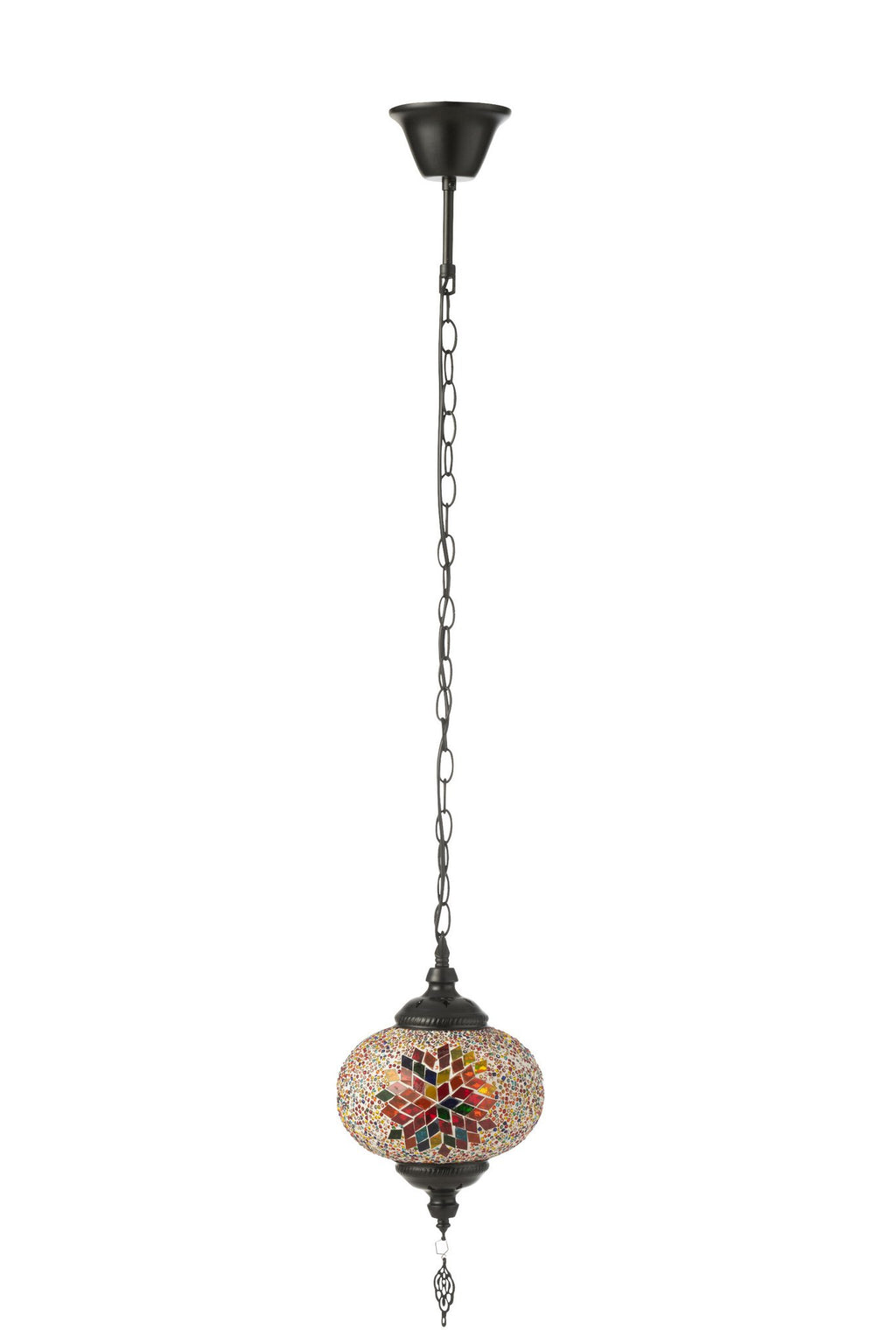 J-Line hanglamp mozaïek oranje small
