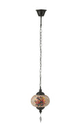 J-Line hanglamp mozaïek oranje small