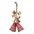 Kersthanger Bel 26x10x29 cm Rood Metaal