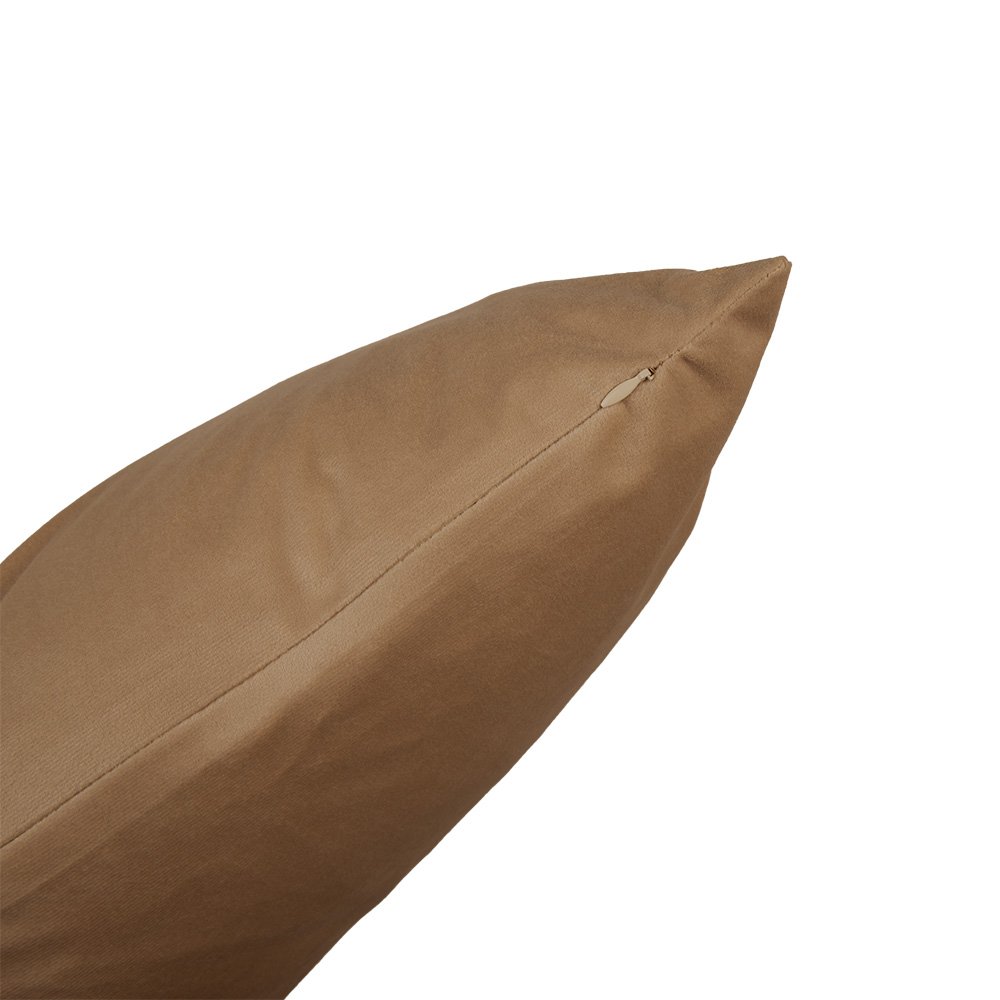 Kussenhoes 45x45 cm Bruin Polyester Sierkussenhoes