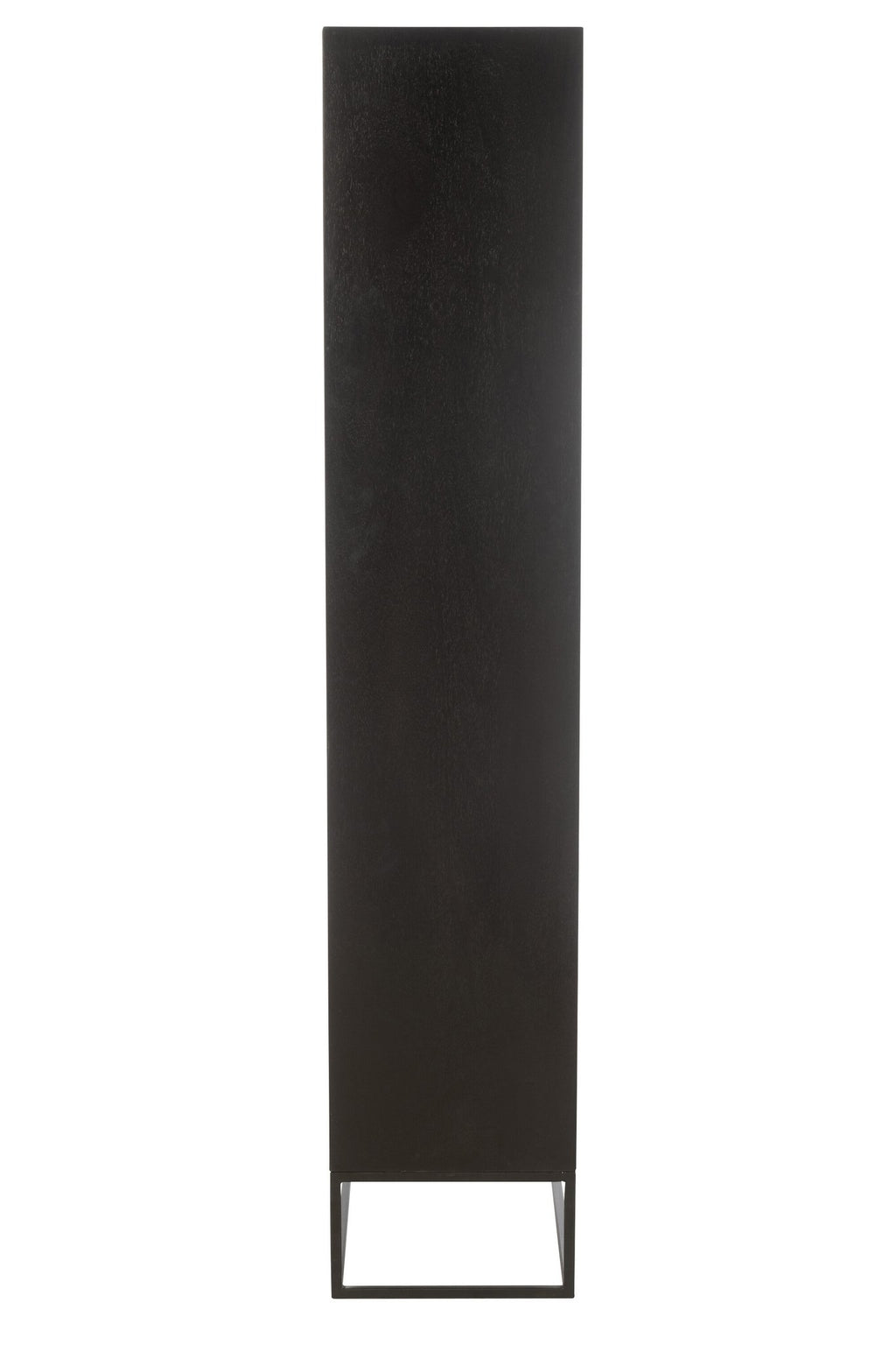 J-Line Rek Mode Mango Hout/Mdf Zwart
