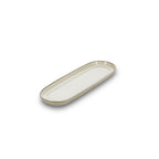 Serveerschaal 29x10xH2cm ivoor Meridian