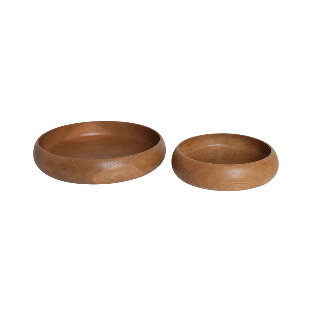 Sera teakhouten schaal Ø 30 cm