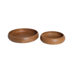 Sera teakhouten schaal Ø 30 cm