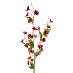 Kunstbloem 107 cm Rood Kunststof