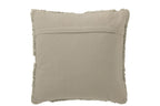 J-Line kussen Steen Motief - polyester - grijsblauw