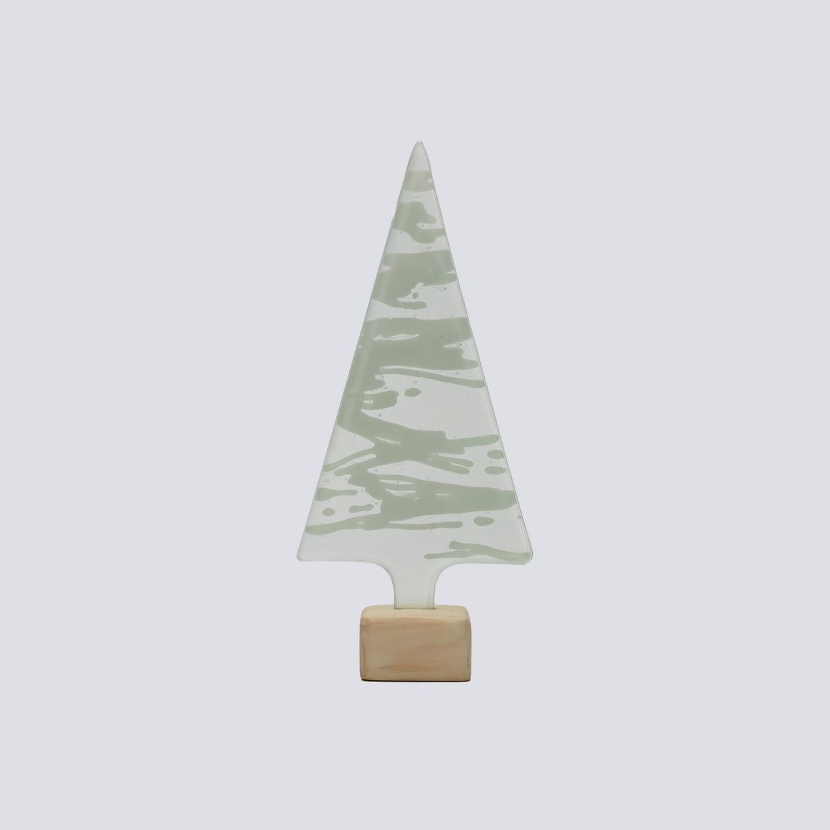 Kerstboom Medium 8,5x18 witte slingers