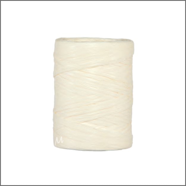 Paper Raffia 100 meter – light cream