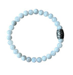 Dames armband Maansteen met basic kraal