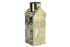 J-Line vaas Huis - glas - goud - large