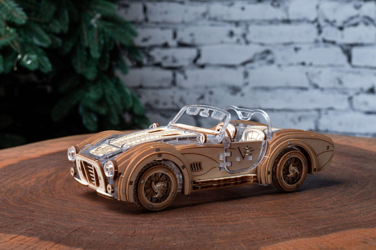 Veter Models 3D Modelbouwpakket, Speedster V2, AKV-02 16,4x8x5,5cm
