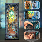 Cutebee, DIY Booknook, The Gate of Wonderland, HY02B, 16x8x21,7cm