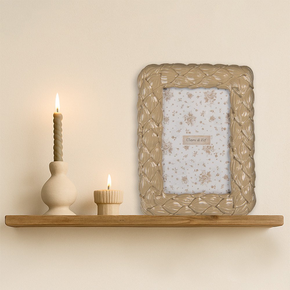 Fotolijst 10x15 cm Beige Kunststof
