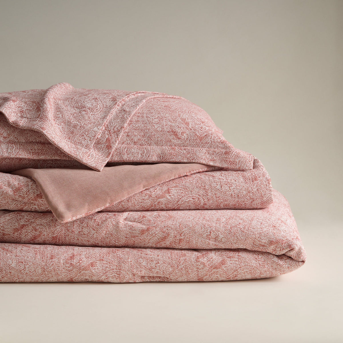 Trooster | Katoen Tencel Jacquard Garengeverfd | Dubbel en enkel | Met 2 kussenhoezen