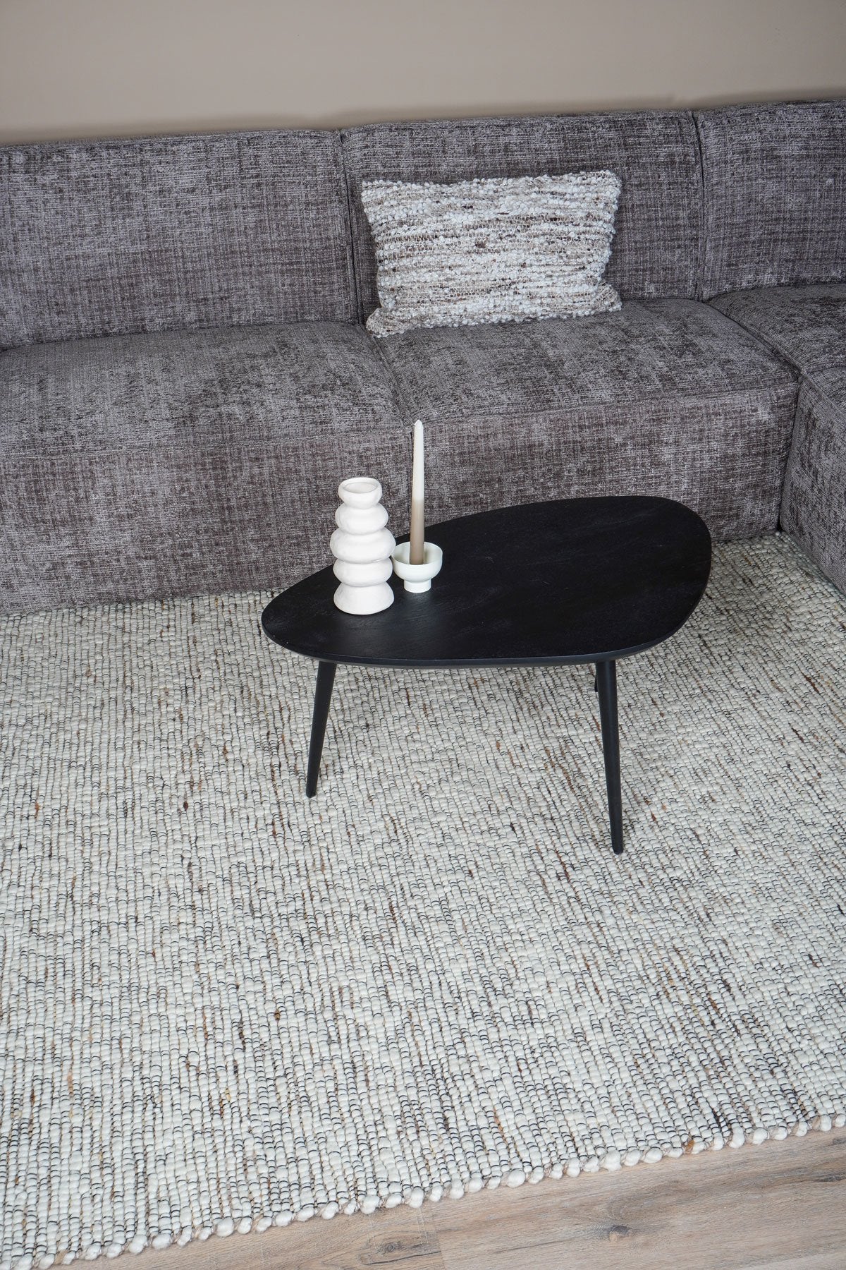 Vloerkleed Robin Beige - 240 x 340 cm
