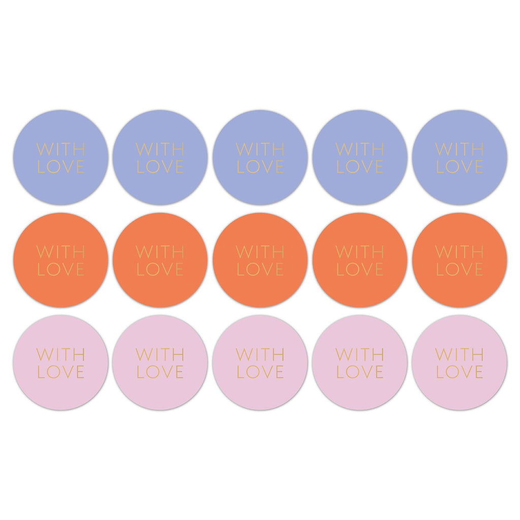 Spring '25 Text cadeaustickers op rol - 500 stuks