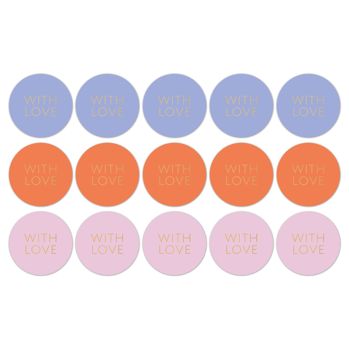 Spring '25 Text cadeaustickers op rol - 500 stuks