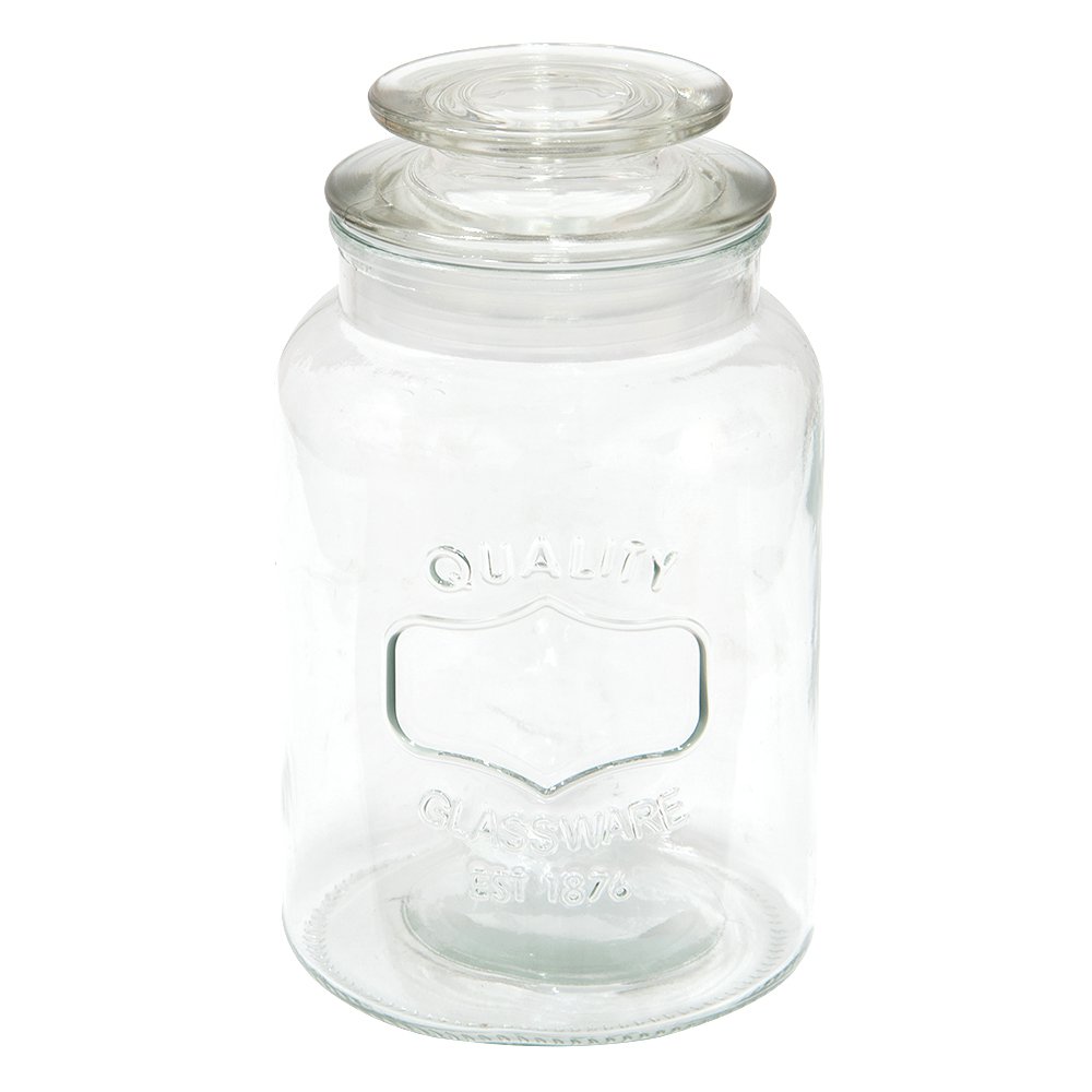 Voorraadpot Ø 11x19 cm Glas Voorraadbus