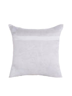 Gebroken wit versierde vierkante kussenhoezen – decoratief accent – ​​40x40 cm – set van 2