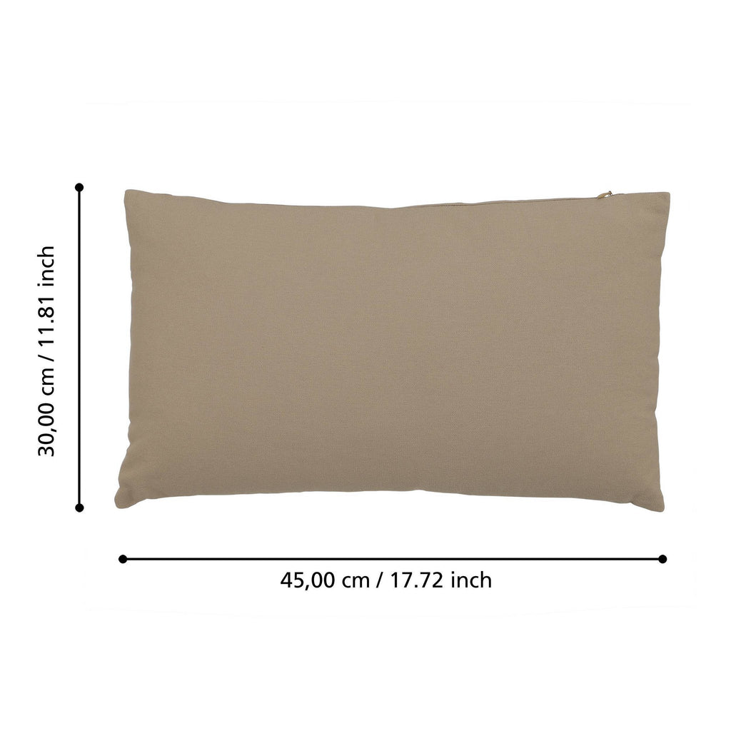 Kussen Iles Bruin 50x30 cm